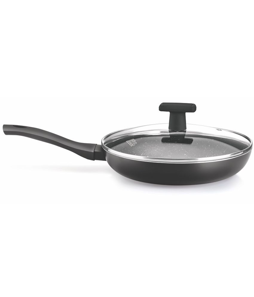     			Milton Pro Cook Granito Induction Fry Pan with Lid, 28 cm, Black