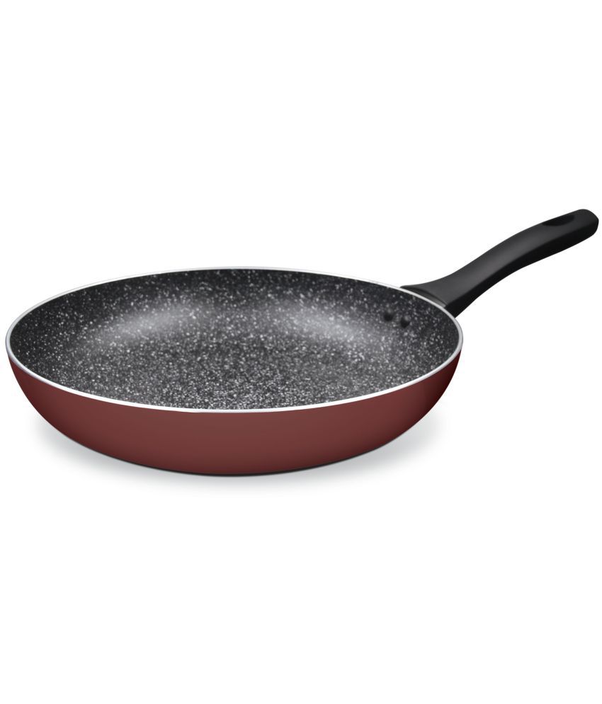     			Milton Pro Cook Granito Induction Fry Pan, 22 cm, Burgundy