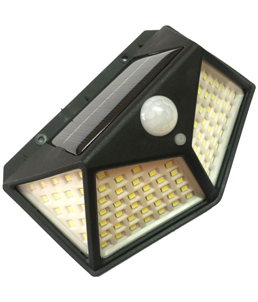 QUALSTAR 12W Solar Outdoor Wall Light ( Pack of 1 ) Buy QUALSTAR