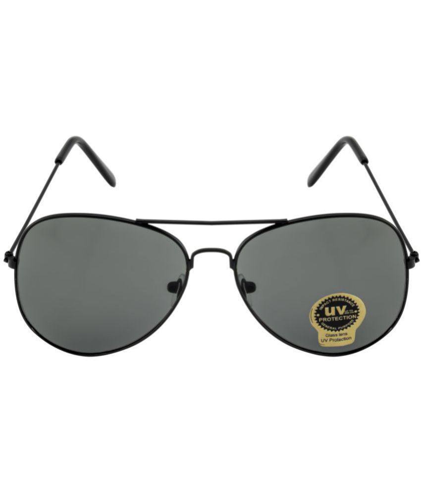     			Fair-X - Black Pilot Sunglasses ( Pack of 1 )