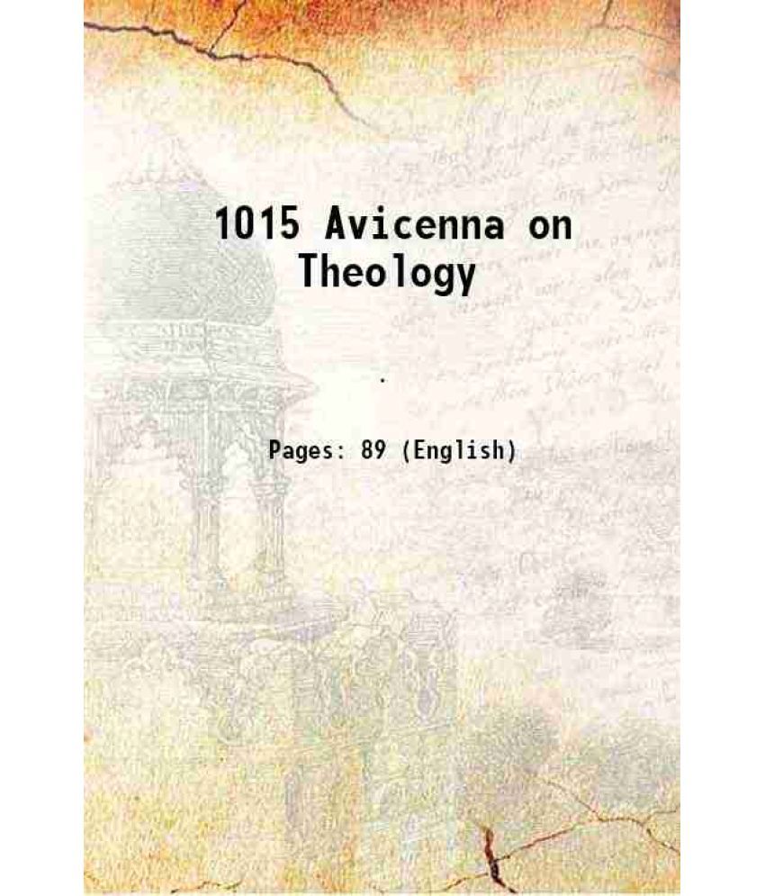     			1015 Avicenna on Theology [Hardcover]