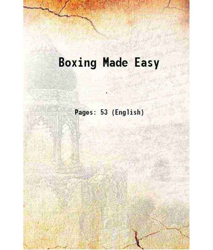     			Boxing Made Easy 1865 [Hardcover]