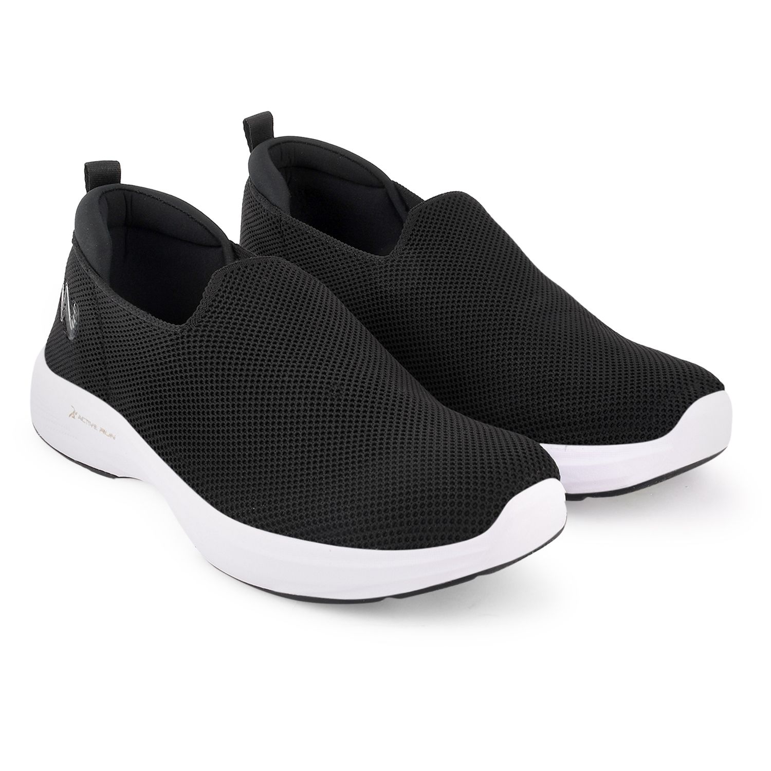     			Campus MAXWIN - Black Men's Slip-on Shoes