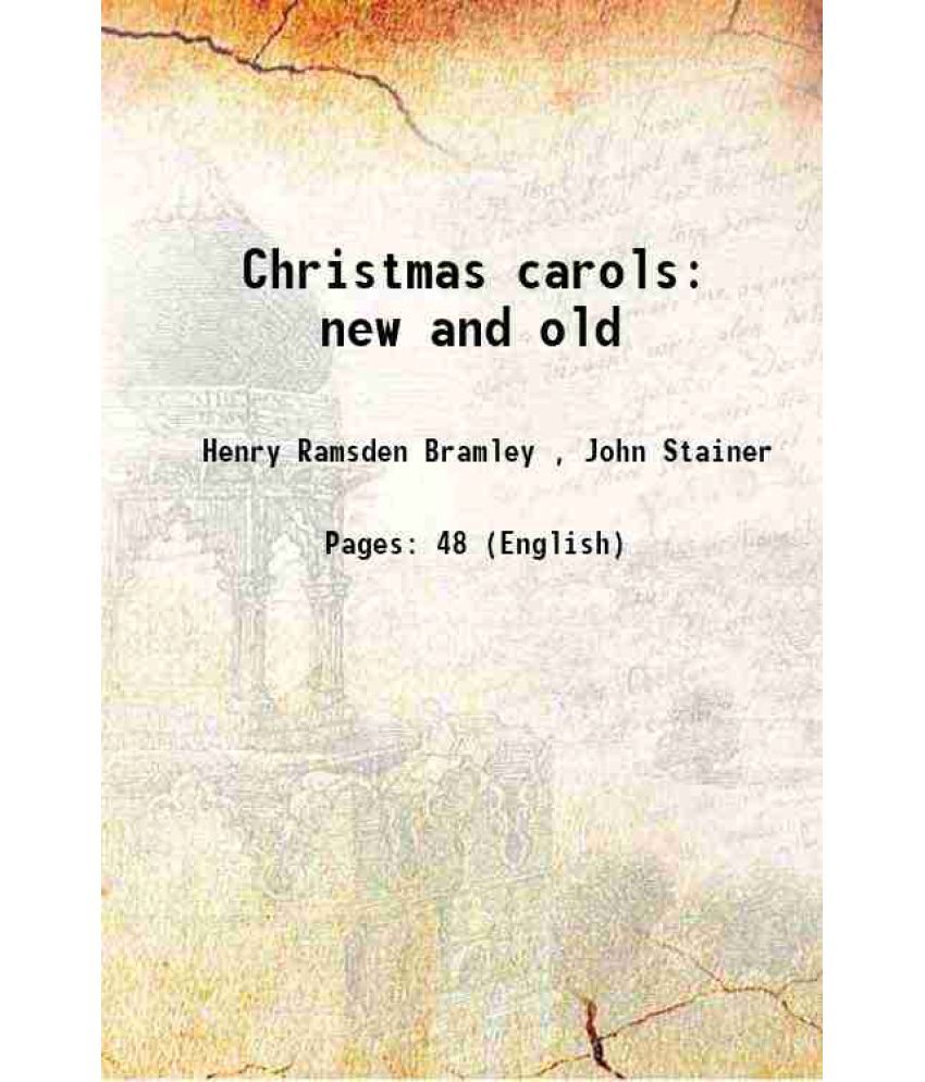     			Christmas carols new and old [Hardcover]