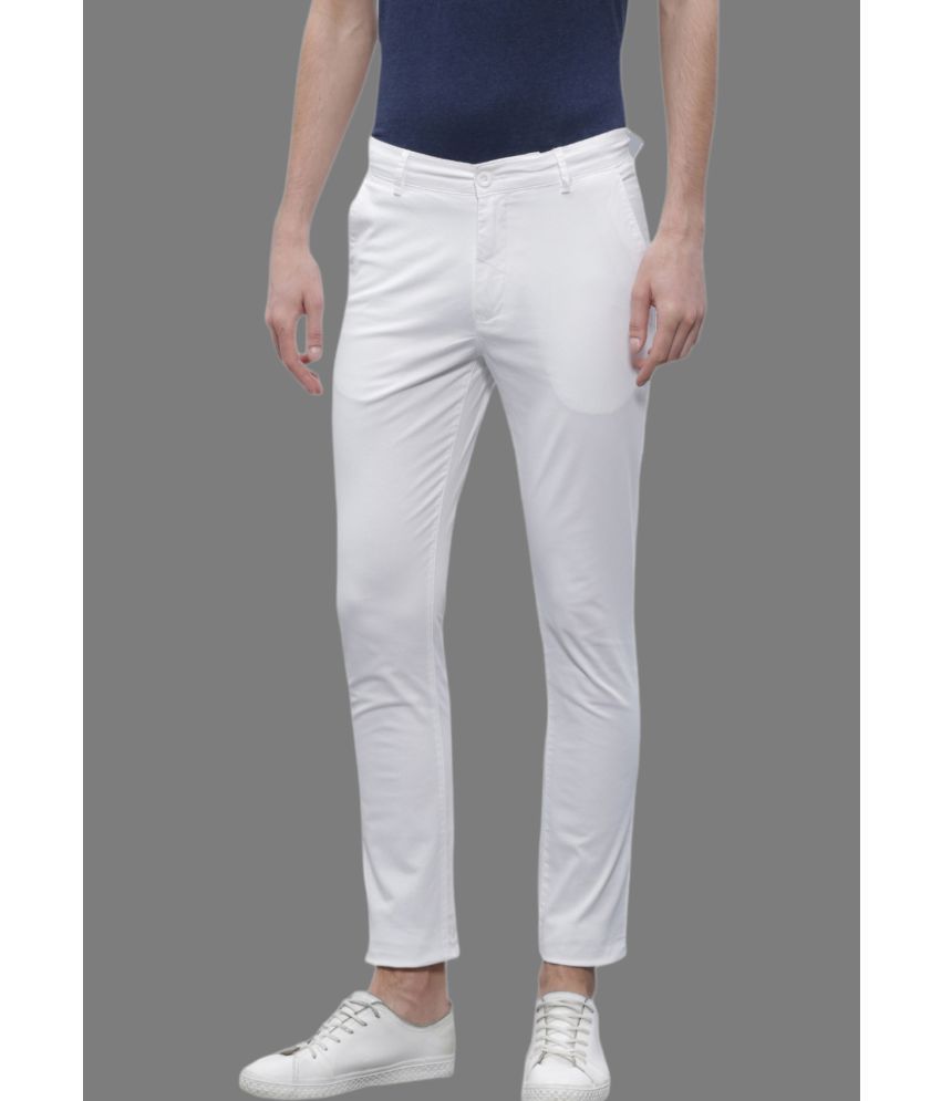     			HALOGEN White Regular Formal Trouser ( Pack of 1 )