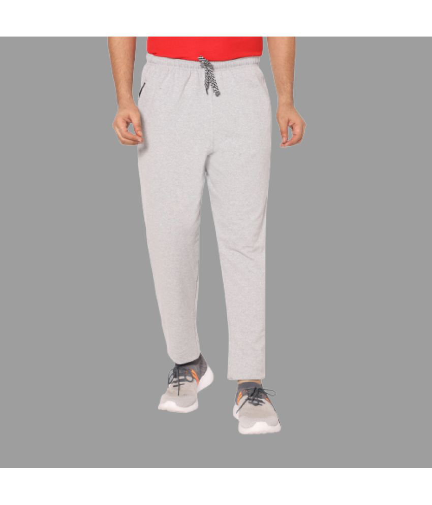     			LA'eNviE - Grey Cotton Men's Trackpants ( Pack of 1 )