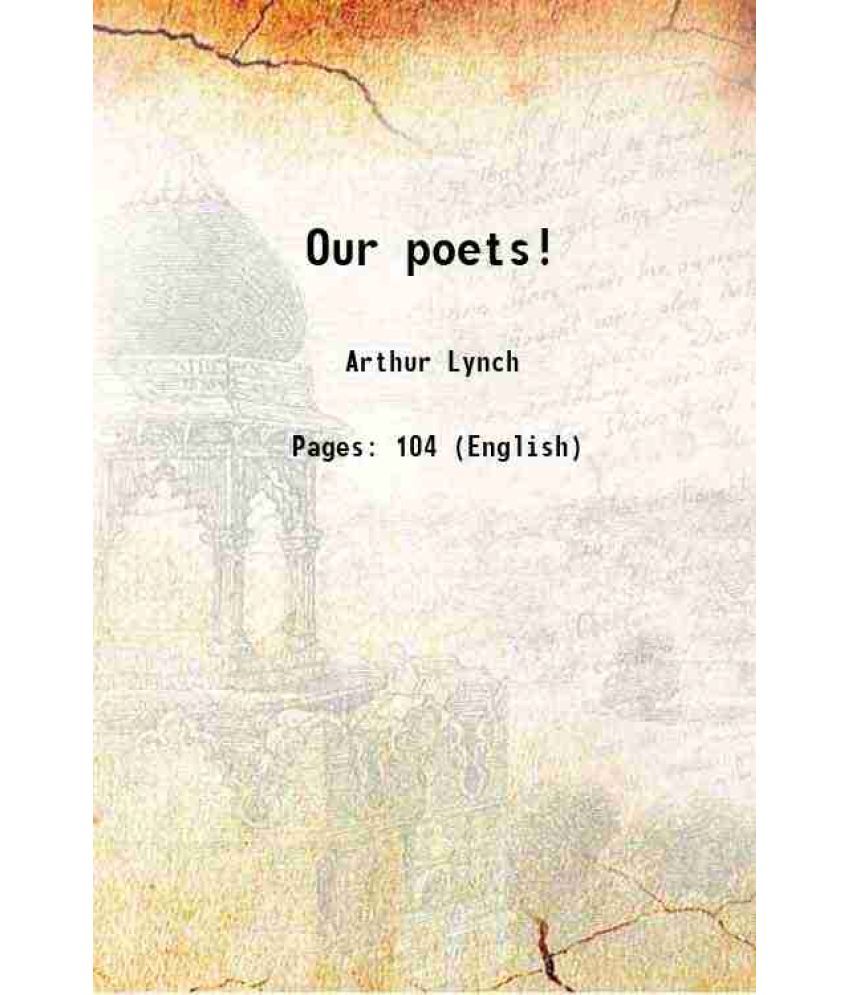     			Our poets! 1894 [Hardcover]