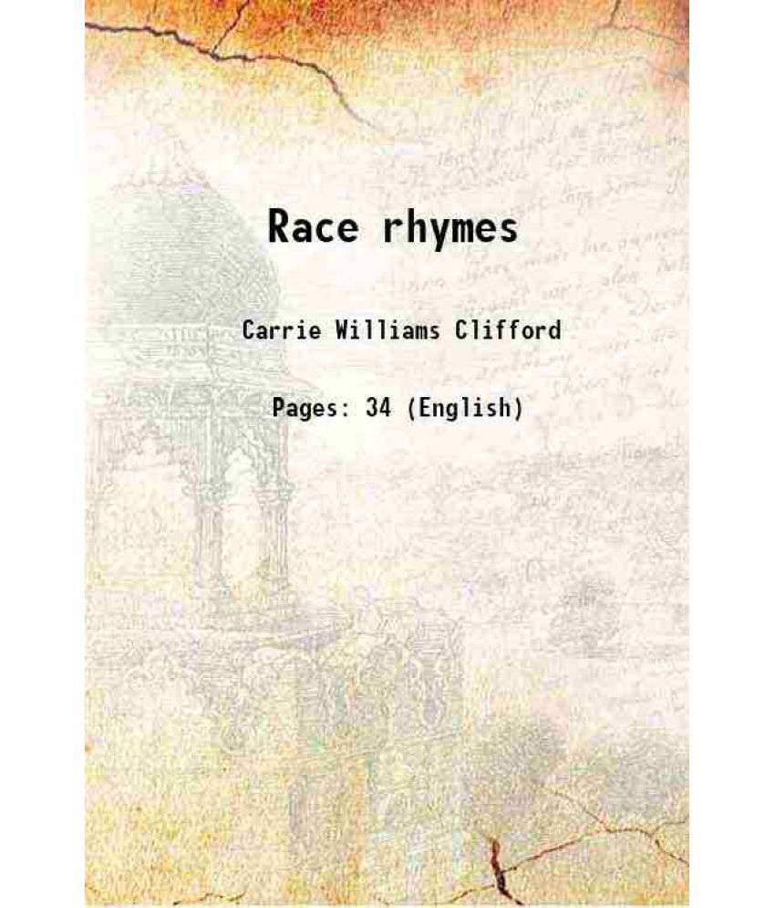     			Race rhymes 1911 [Hardcover]