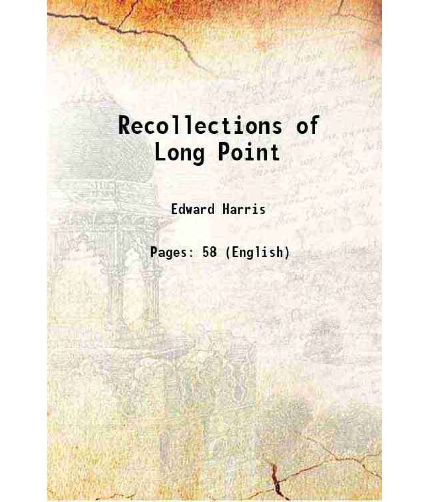     			Recollections of Long Point 1918 [Hardcover]