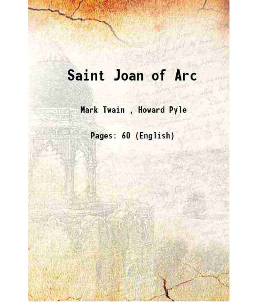     			Saint Joan of Arc 1919 [Hardcover]