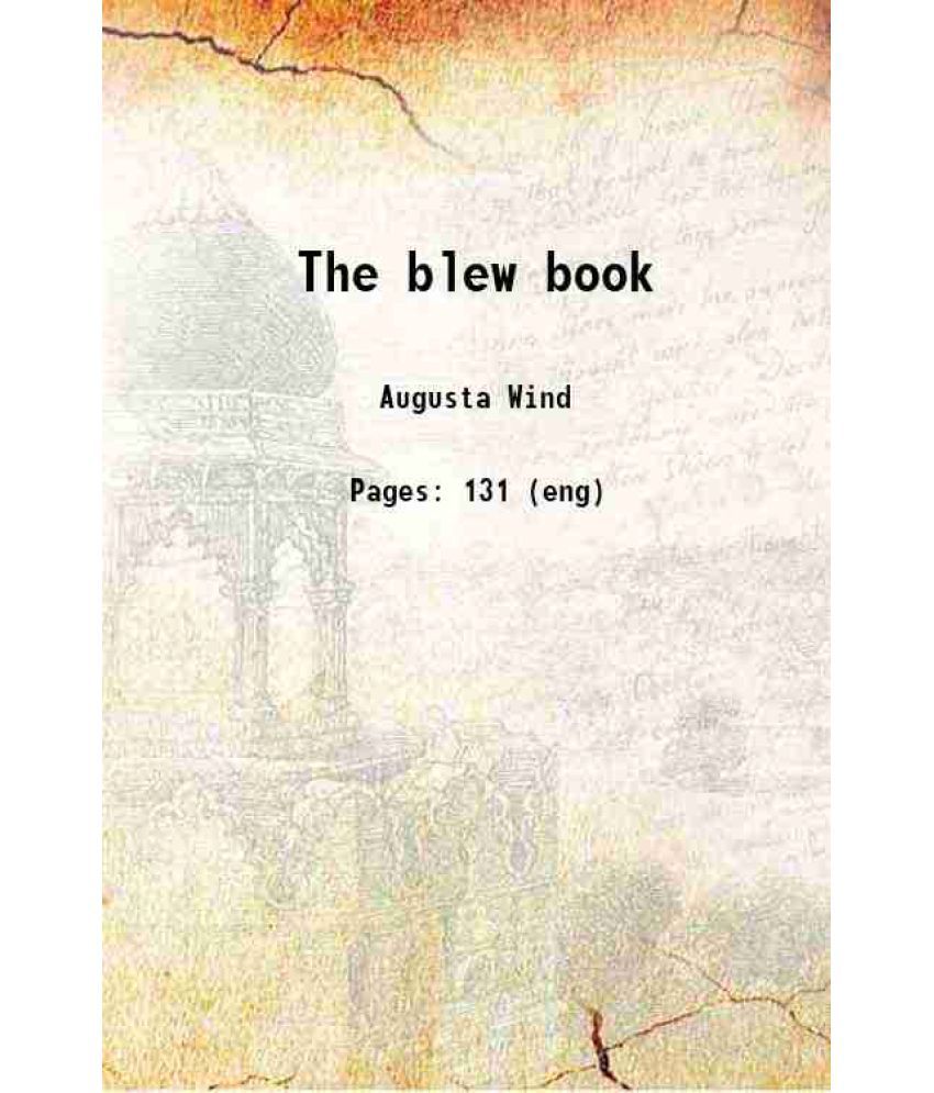     			The blew book 1911 [Hardcover]