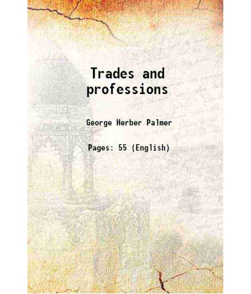     			Trades and professions 1914 [Hardcover]