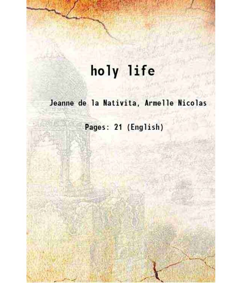     			holy life 1767 [Hardcover]