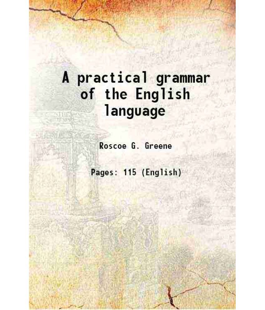     			A practical grammar of the English language 1830 [Hardcover]