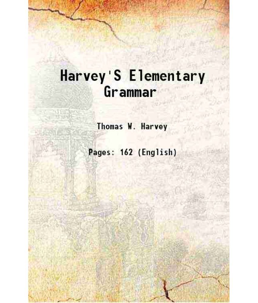     			Harvey'S Elementary Grammar 1869 [Hardcover]