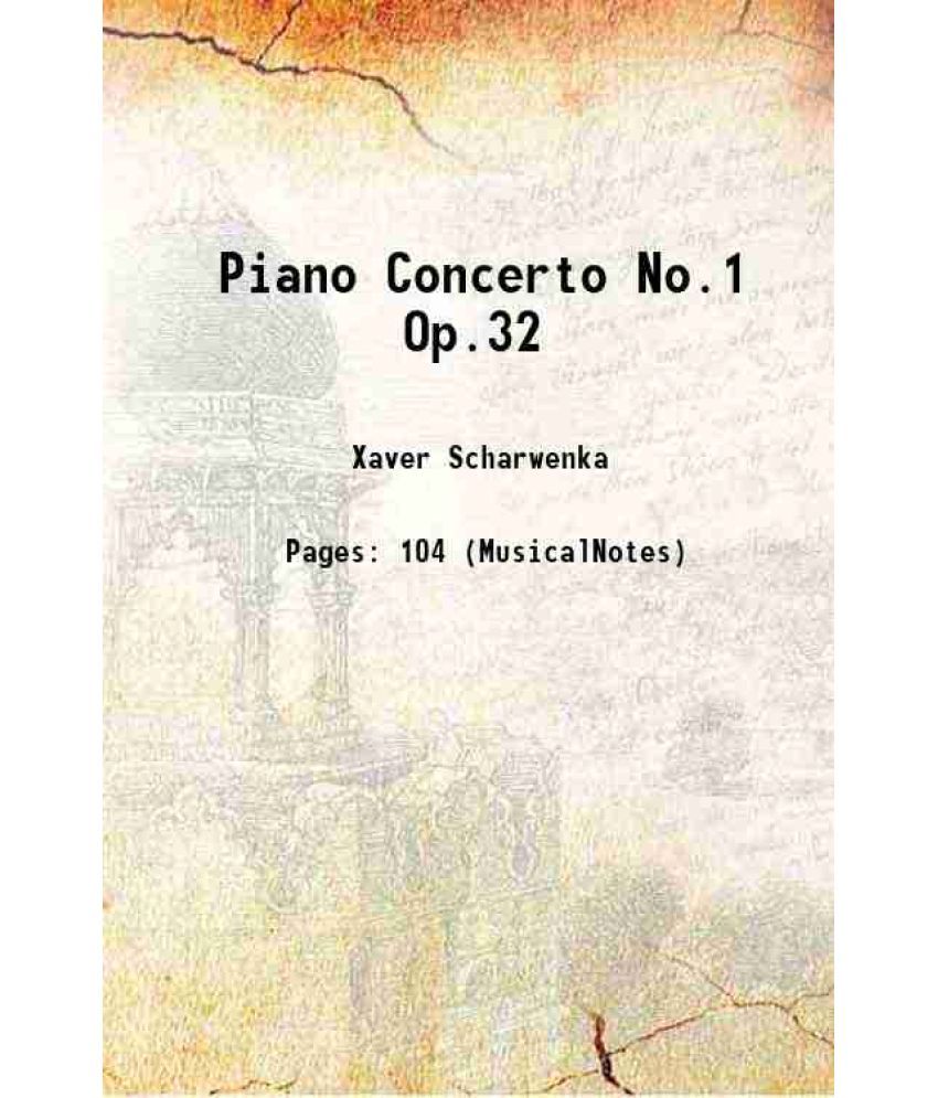     			Piano Concerto No.1 Op.32 1876 [Hardcover]