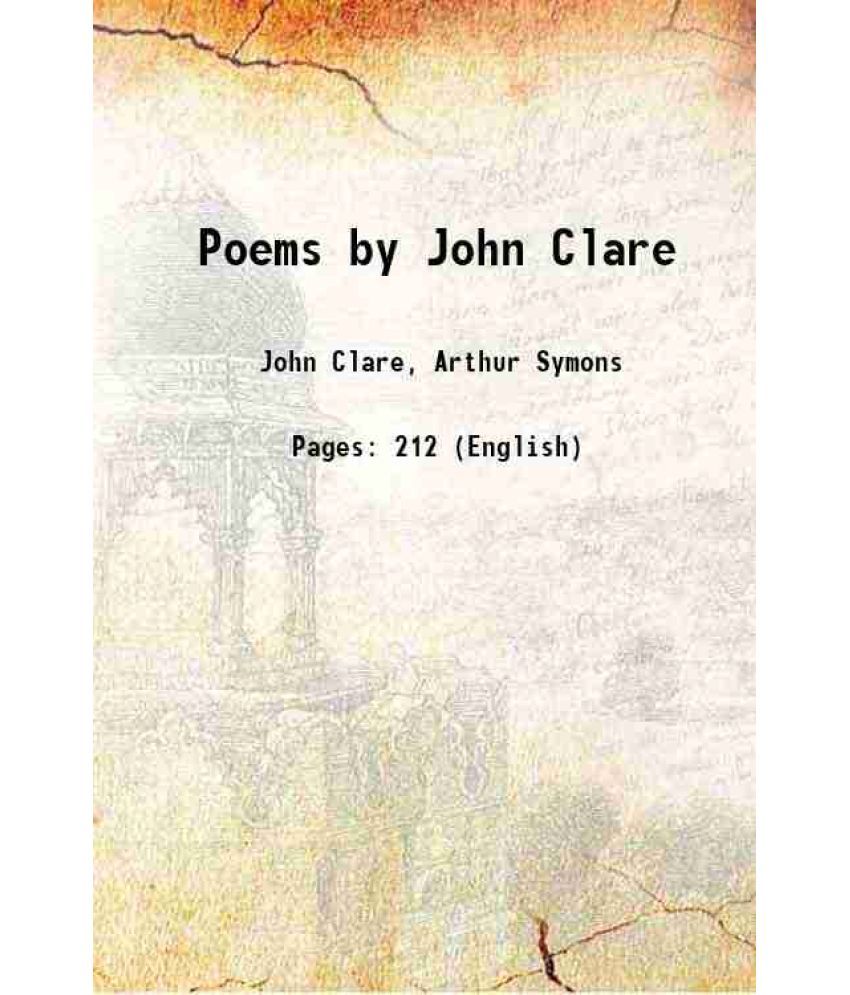     			Poems by John Clare 1908 [Hardcover]