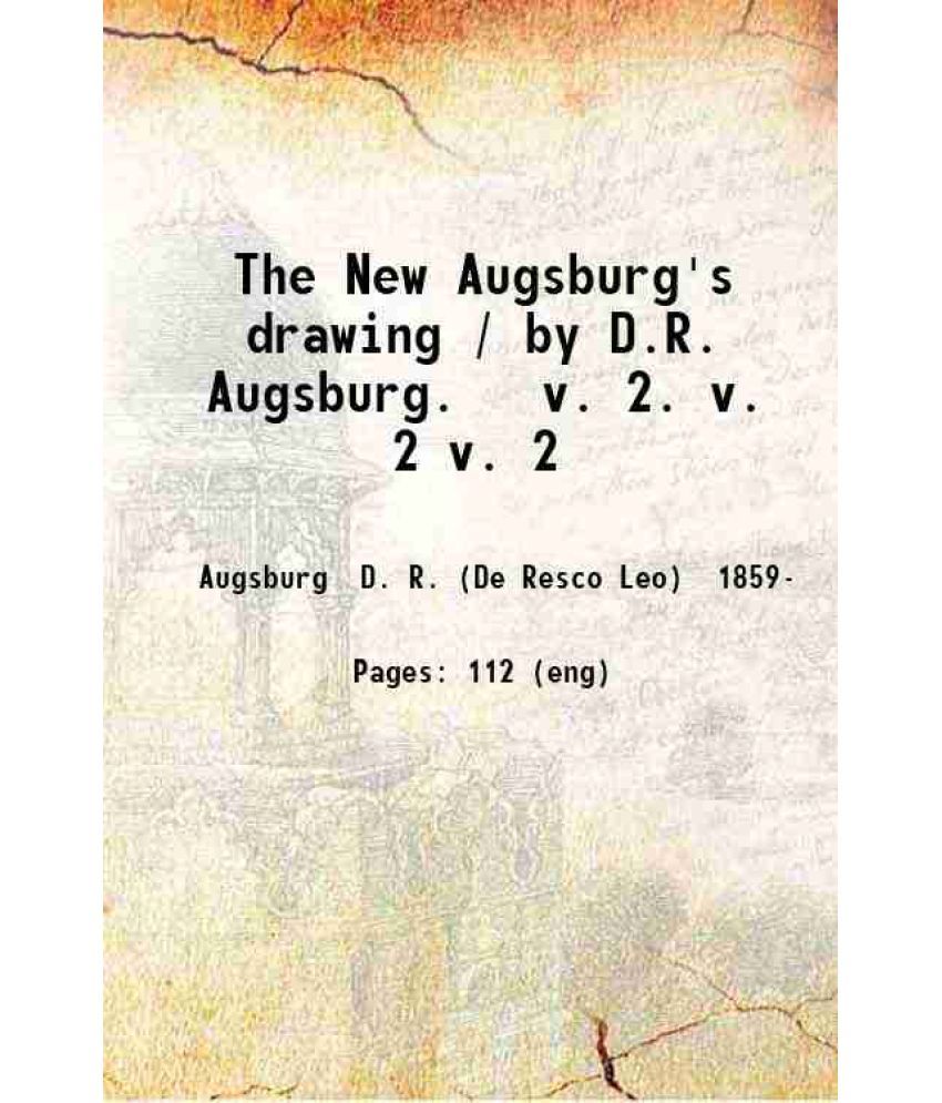     			The New Augsburg's drawing Volume 2 1912 [Hardcover]