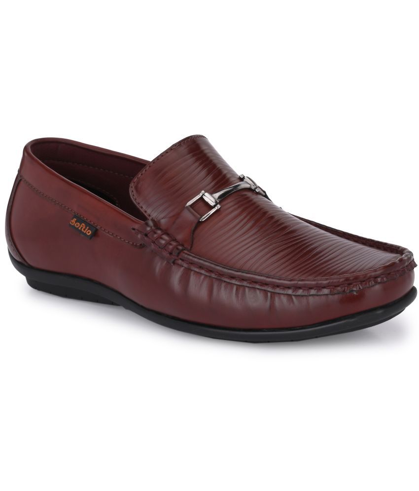     			softio - Brown Men's Horsebit