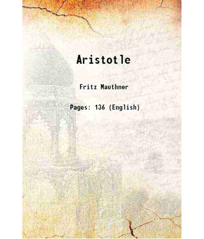     			Aristotle 1907