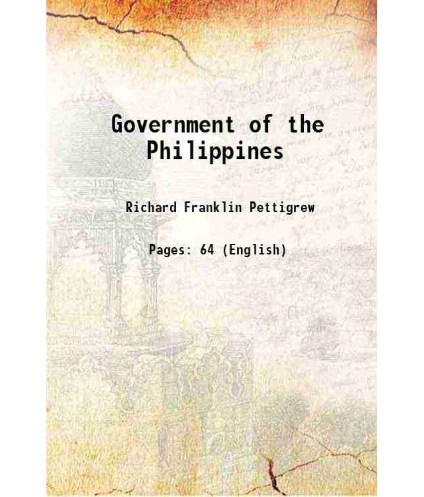     			Government of the Philippines 1900