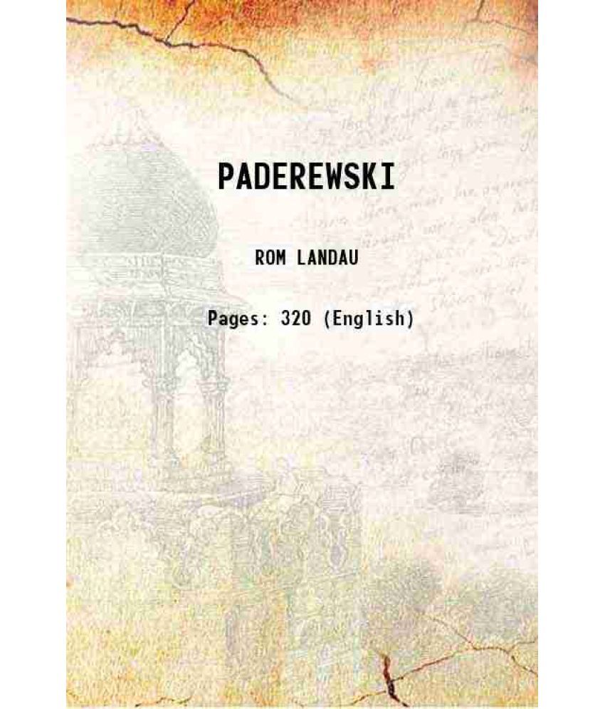     			PADEREWSKI 1934