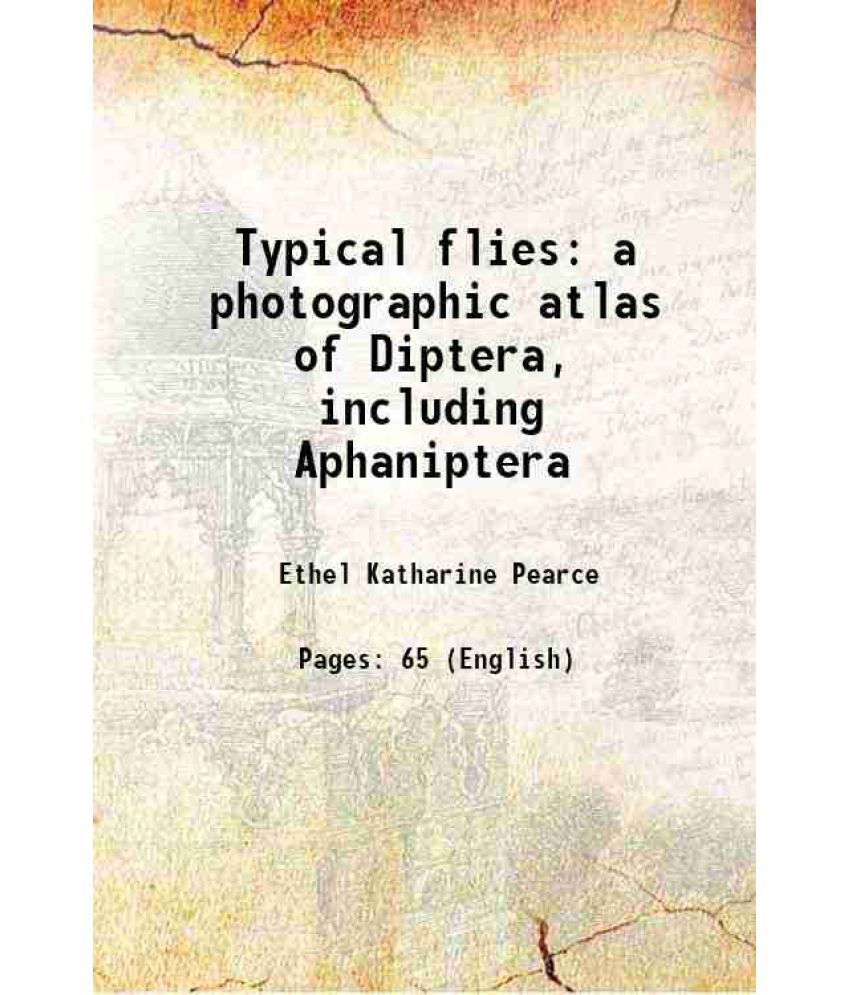     			Typical flies a photographic atlas of Diptera, including Aphaniptera 1928