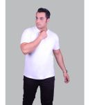 Xmex Pack of 1 Cotton Blend Regular Fit Men's T-Shirt ( White )