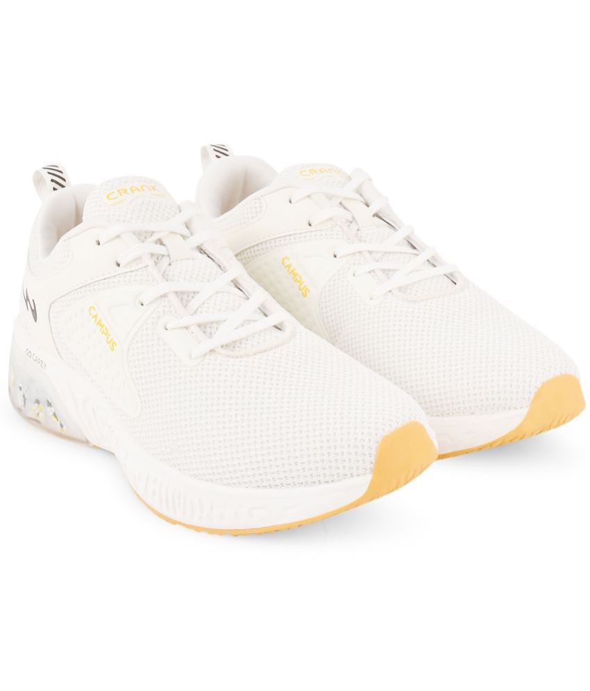     			Campus - CAMP-CRANK White Men's Sports Running Shoes