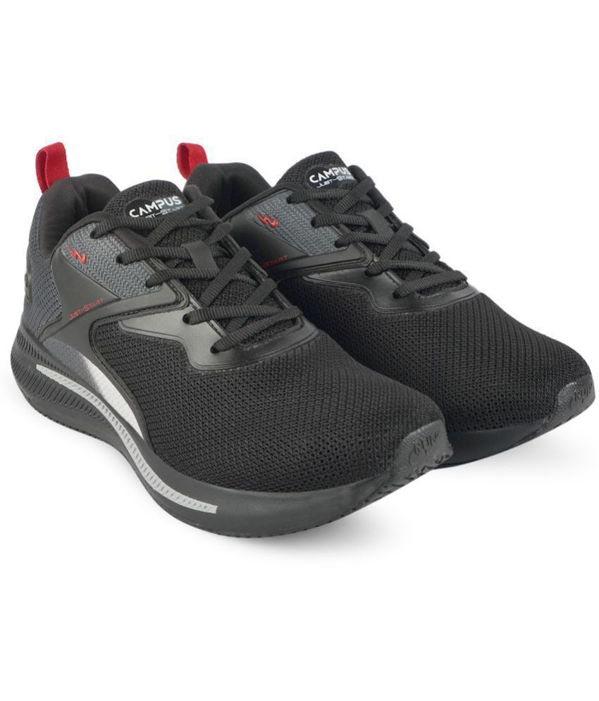     			Campus - CAMP FIRESTAR Black Men's Sports Running Shoes