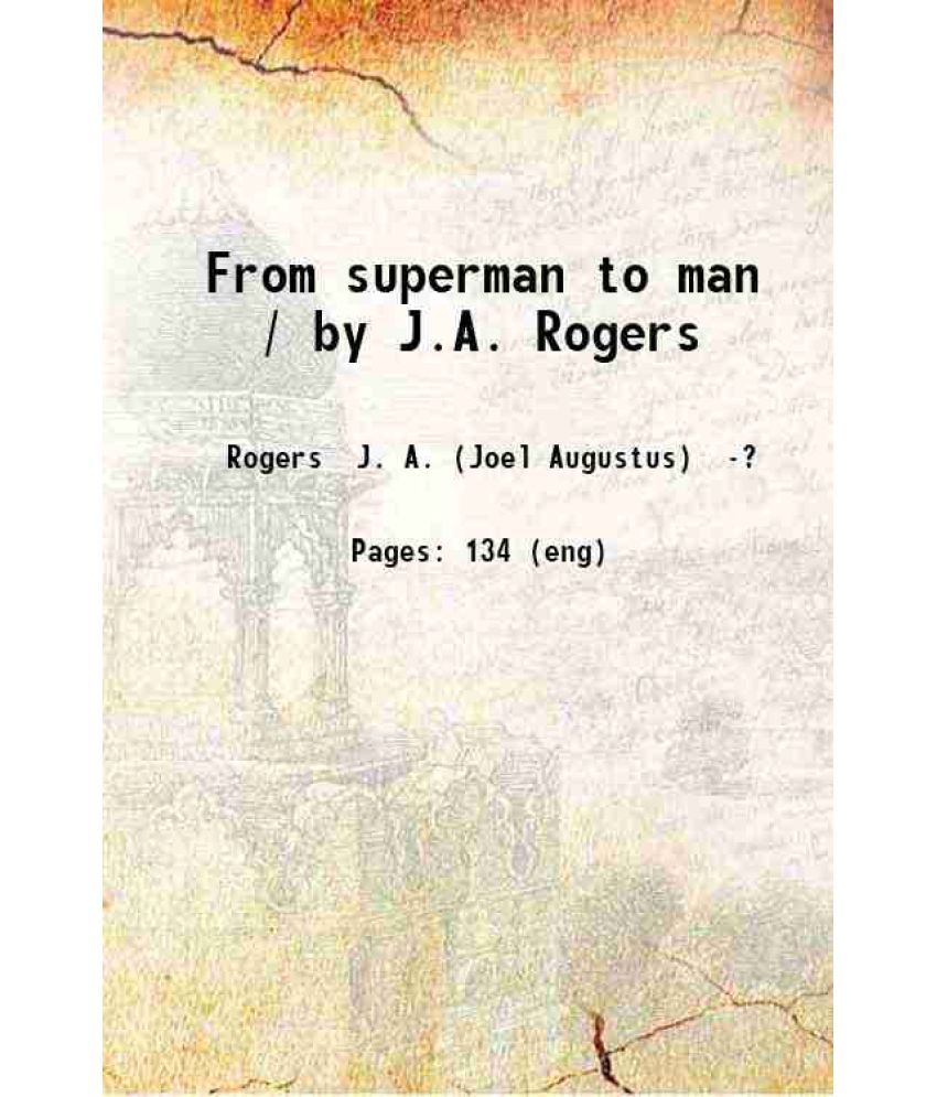     			From superman to man 1917 [Hardcover]