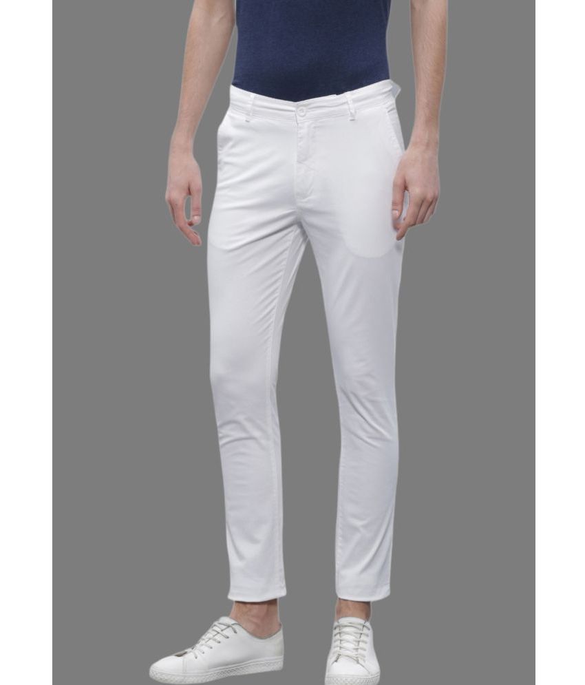     			HALOGEN White Regular Formal Trouser ( Pack of 1 )