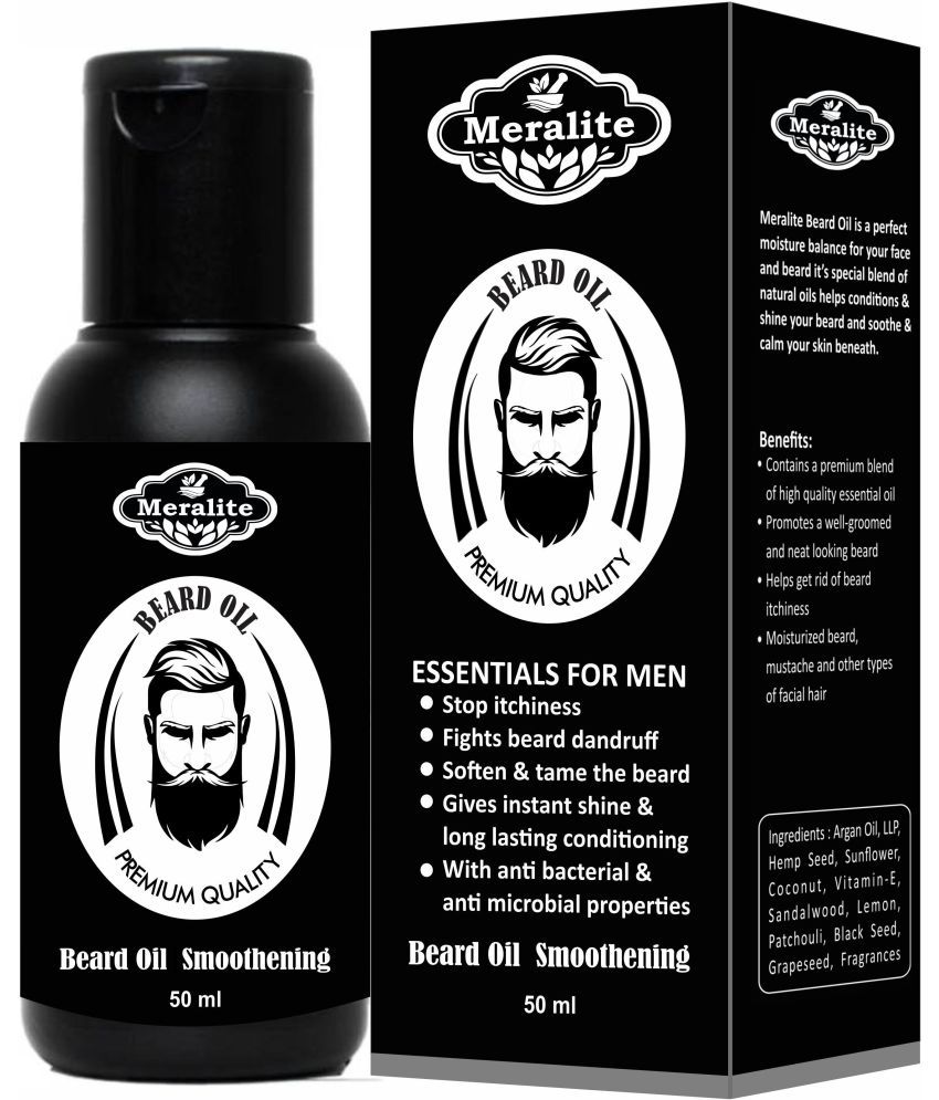     			MERALITE - 50mL Promotes Beard Growth Beard Oil ( Pack of 1 )