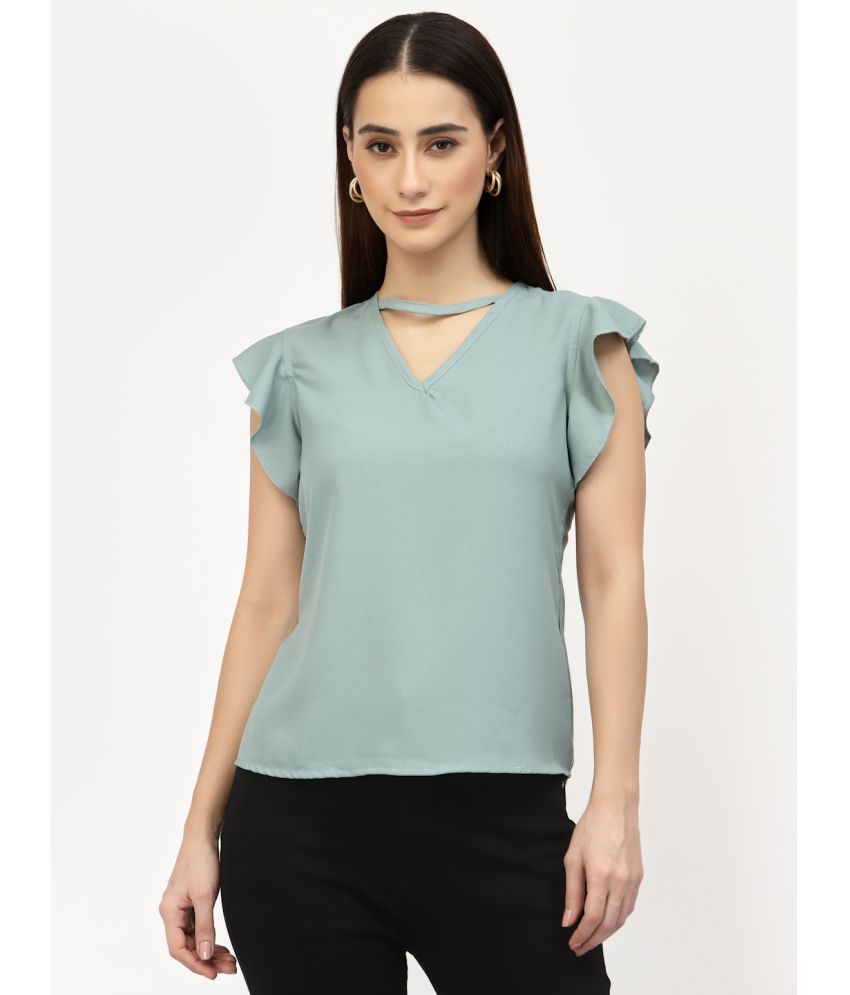     			Uzarus - Green Polyester Women's Regular Top ( Pack of 1 )