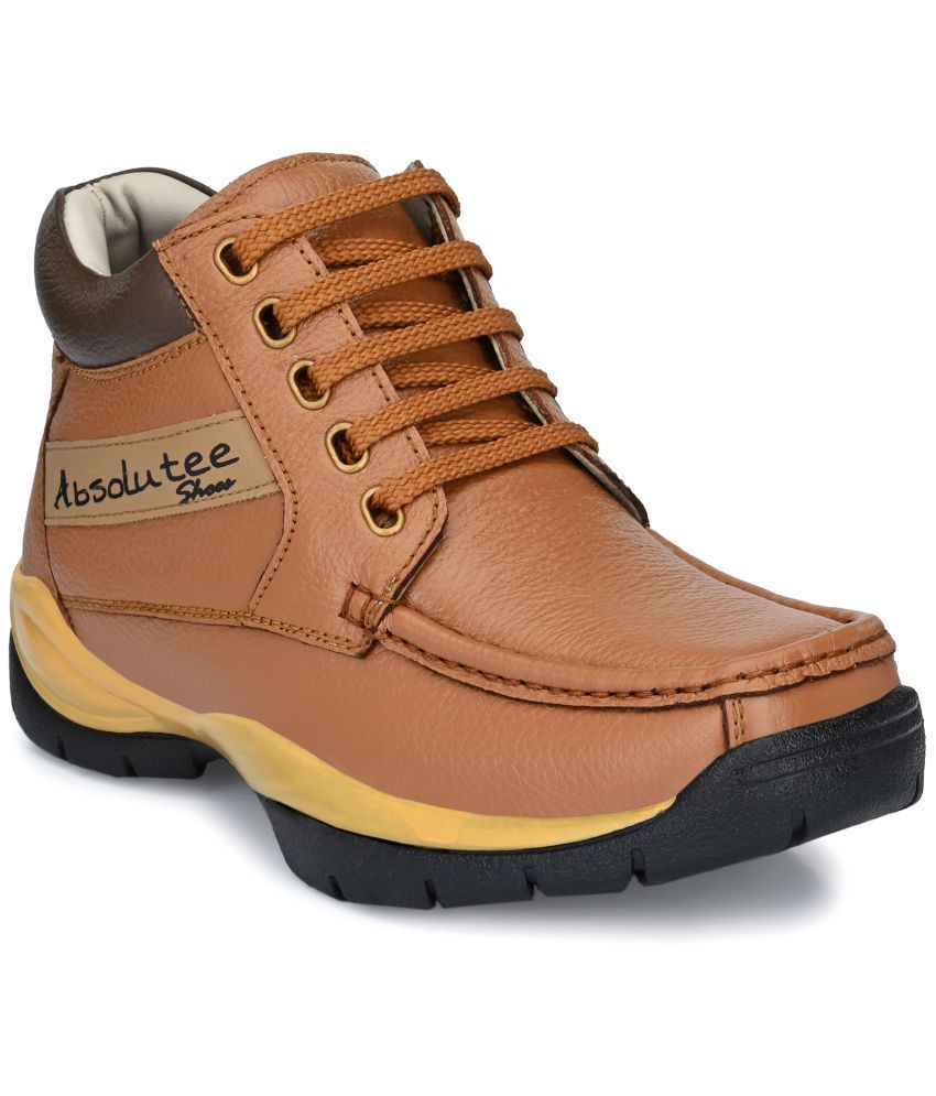     			absolutee shoes - Tan Men's Casual Boots
