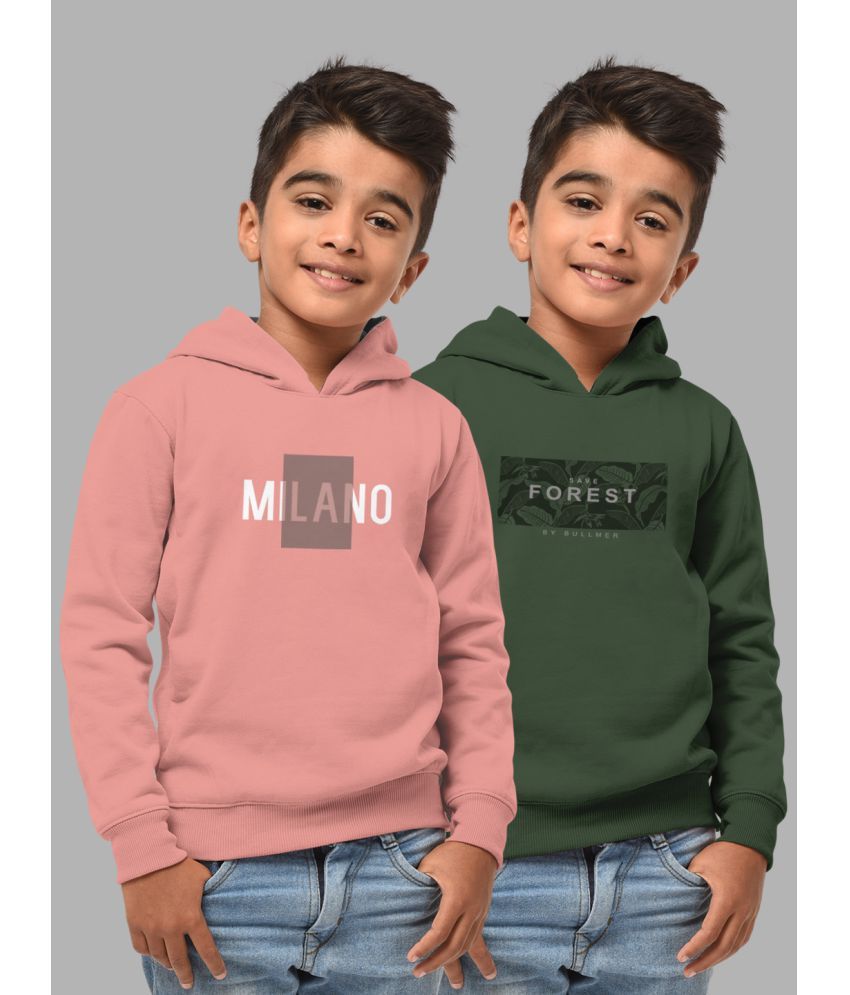     			HELLCAT - Multi Color Cotton Blend Boys Sweatshirt ( Pack of 2 )