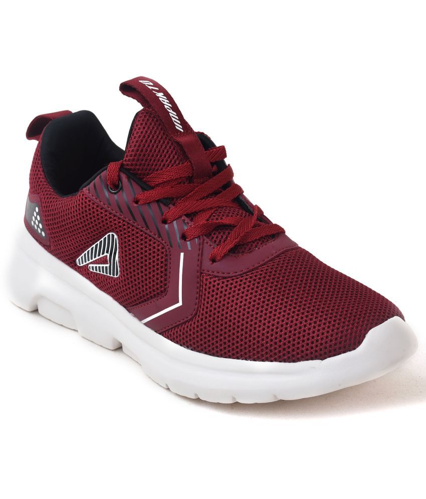     			Impakto - Maroon Men's Sports Running Shoes