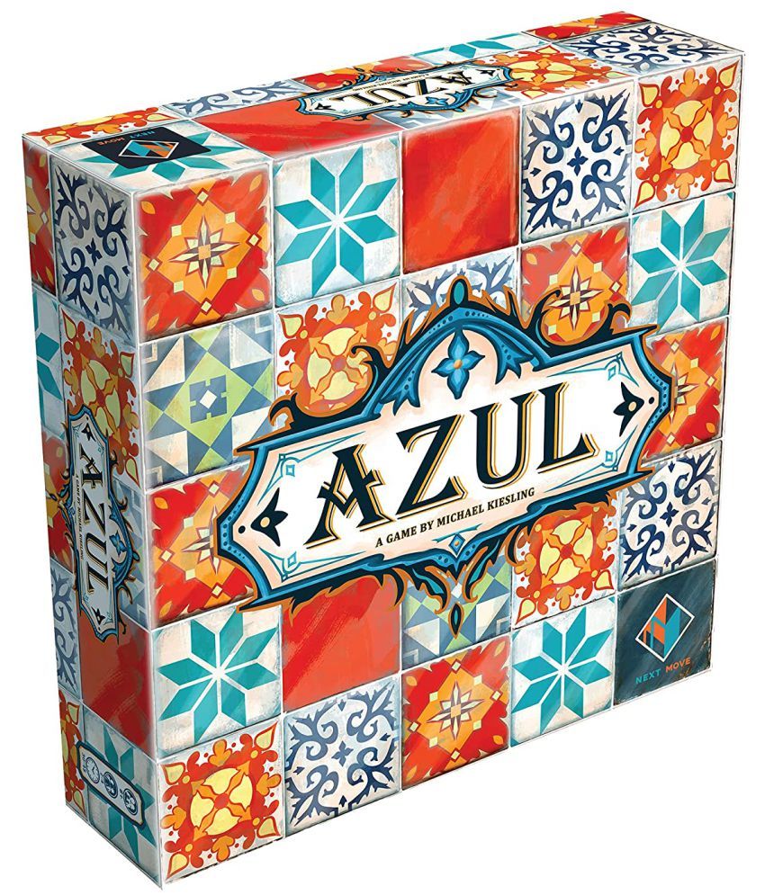Multiplayer Azul Board TilePlacement Game for Friends and Family to