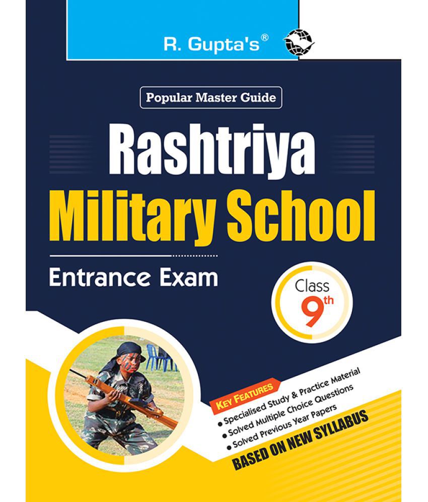     			Rashtriya Military School (Class 9th) Entrance Exam Guide
