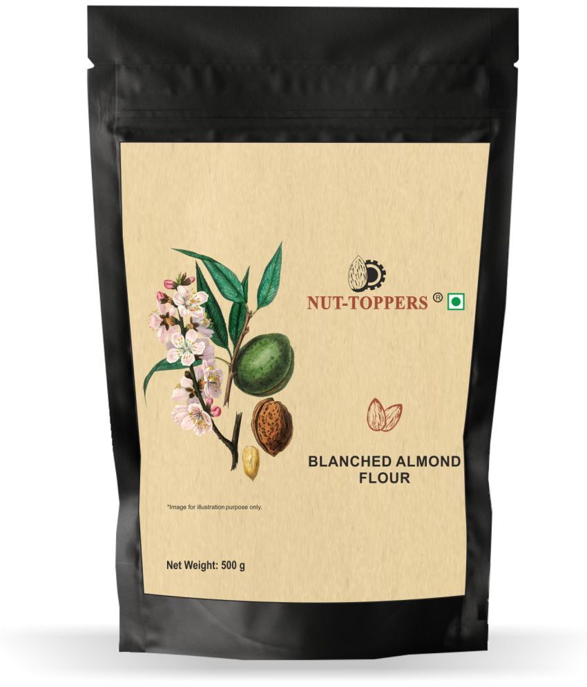     			NUTTOPPERS Almond flour 500 gm