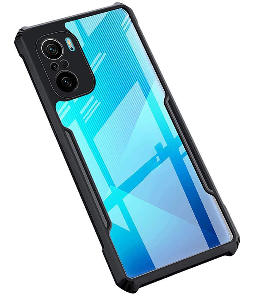     			KOVADO - Black Polycarbonate Shock Proof Case Compatible For Xiaomi Redmi Note 8 ( Pack of 1 )