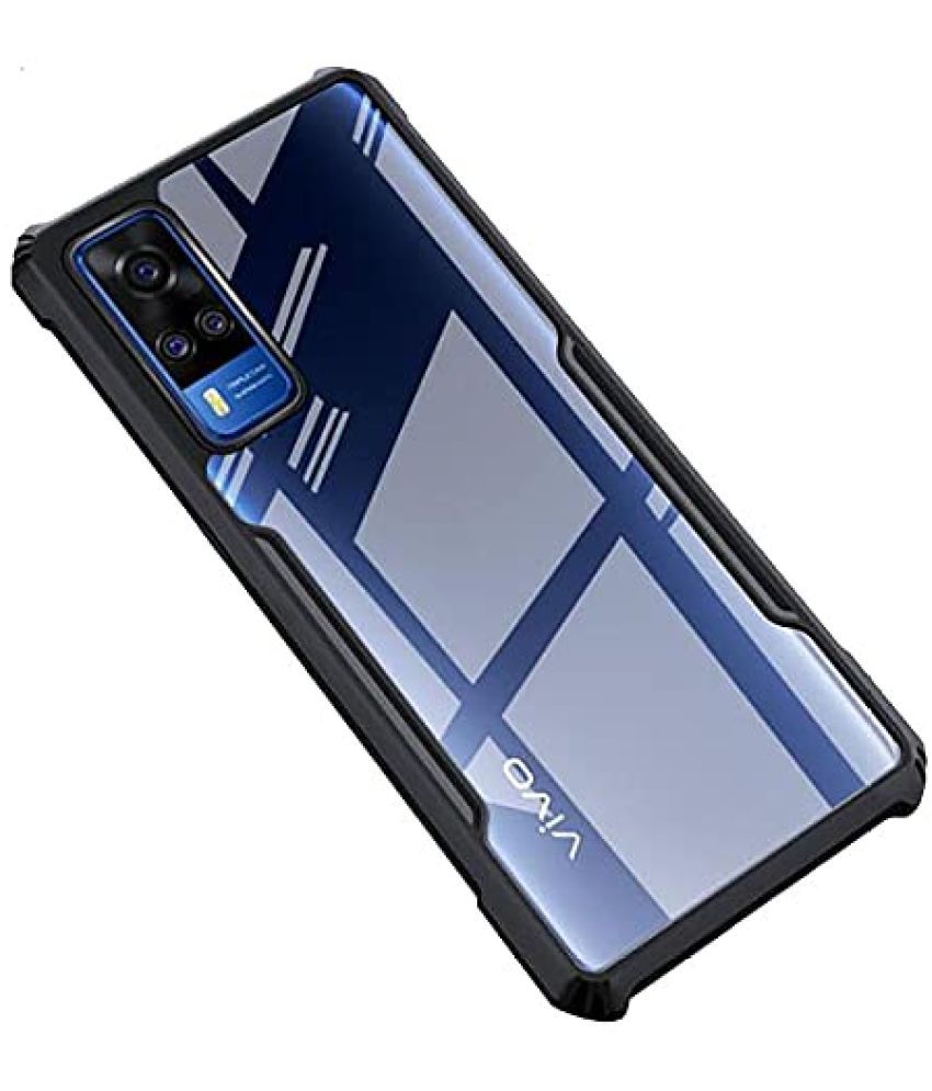     			KOVADO - Black Polycarbonate Shock Proof Case Compatible For Realme 7 ( Pack of 1 )