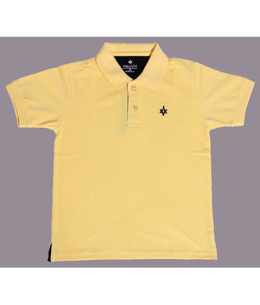     			NEUVIN - Yellow Baby Boy Polo T-Shirt ( Pack of 1 )