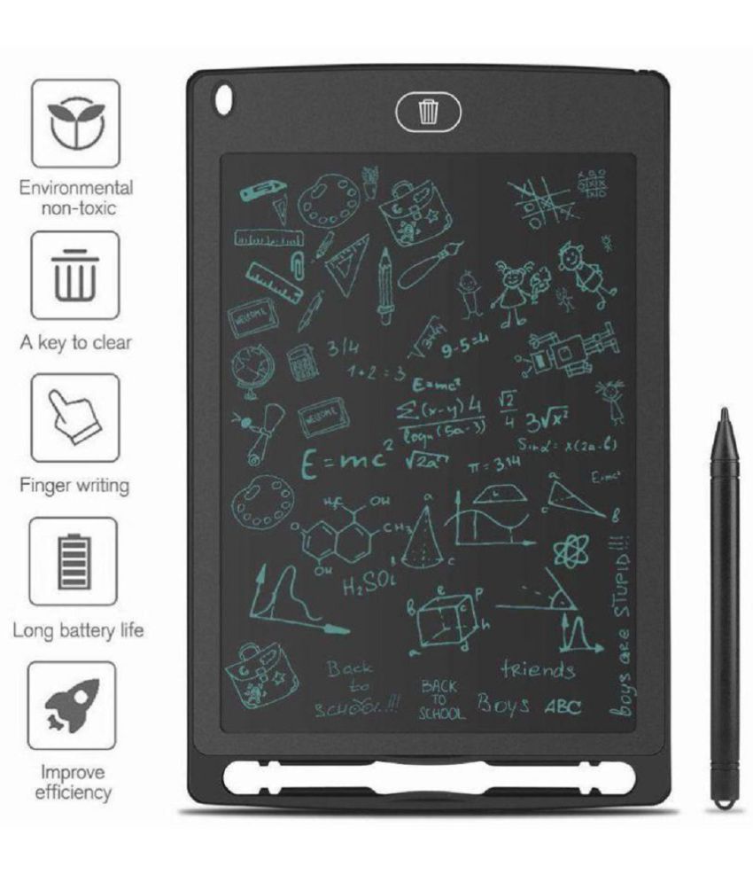 ALPHONSO 8.5 inch LCD Electronic Kids Tablets Writing & Drawing Doodle Board Pad, Portable & Erasable Tab with Stylus & Memory Lock