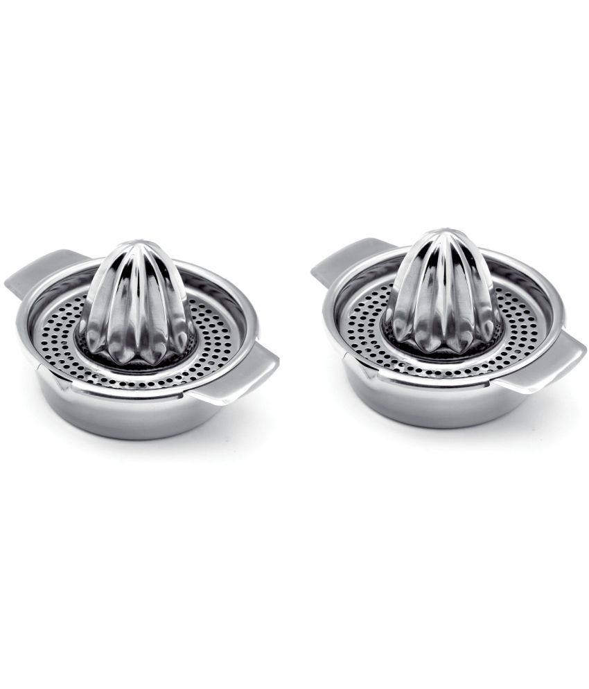     			Dynore - Stainless Steel Silver Squeezer ( Pack of 2 )