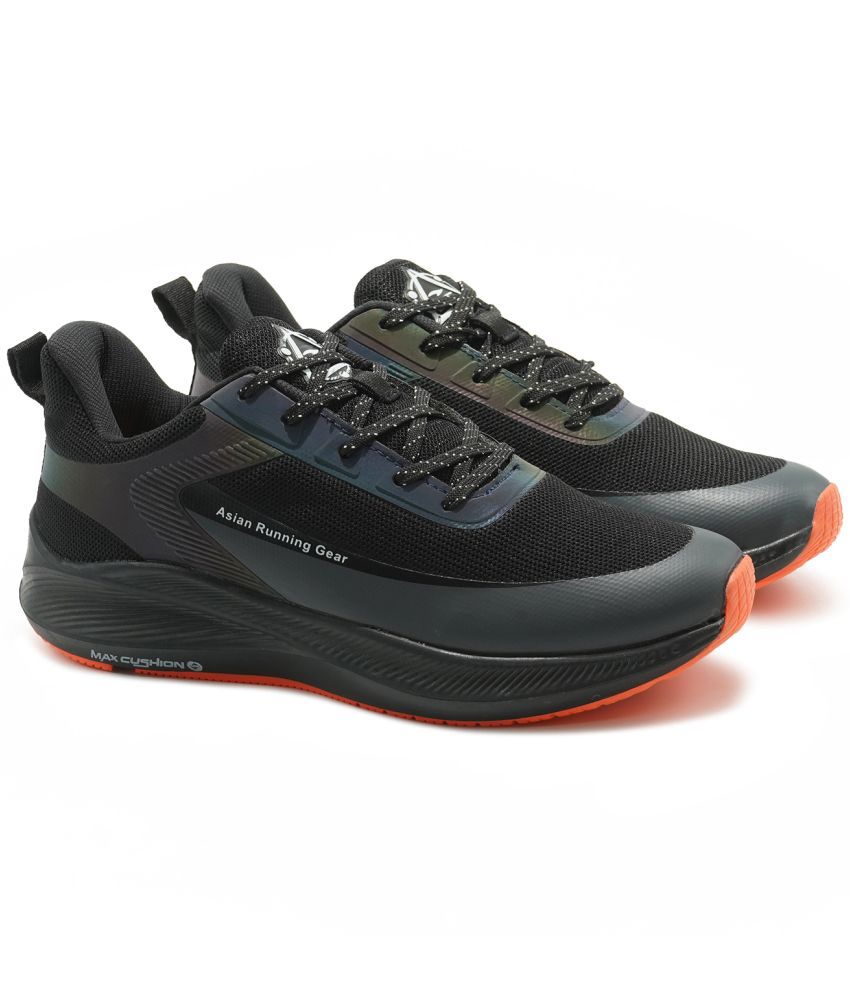 ASIAN - INNOVA-05 Black Men's Sports Running Shoes