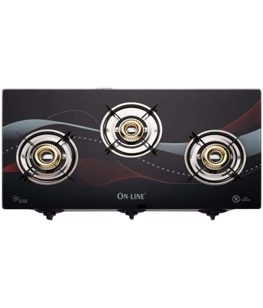BlowHot Online 3 Burner Piezo Auto Gas Stove Price in India Buy BlowHot Online 3 Burner Piezo