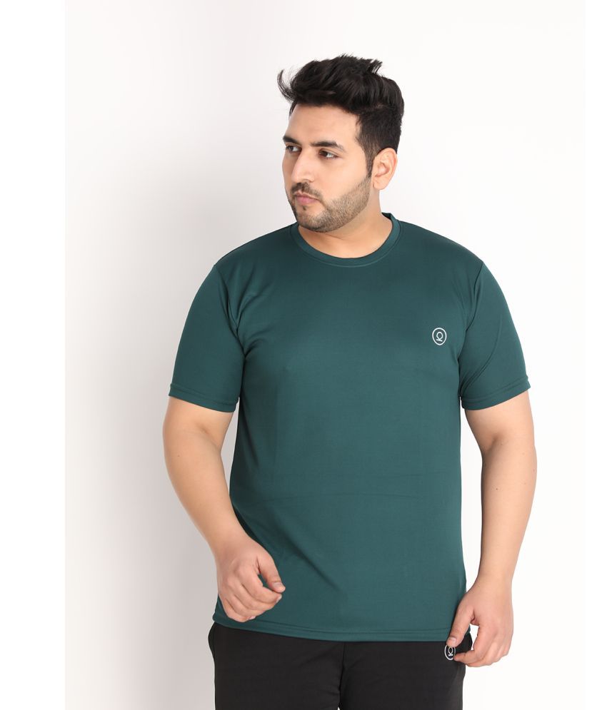     			Chkokko - Dark Green Polyester Regular Fit Men's Sports T-Shirt ( Pack of 1 )