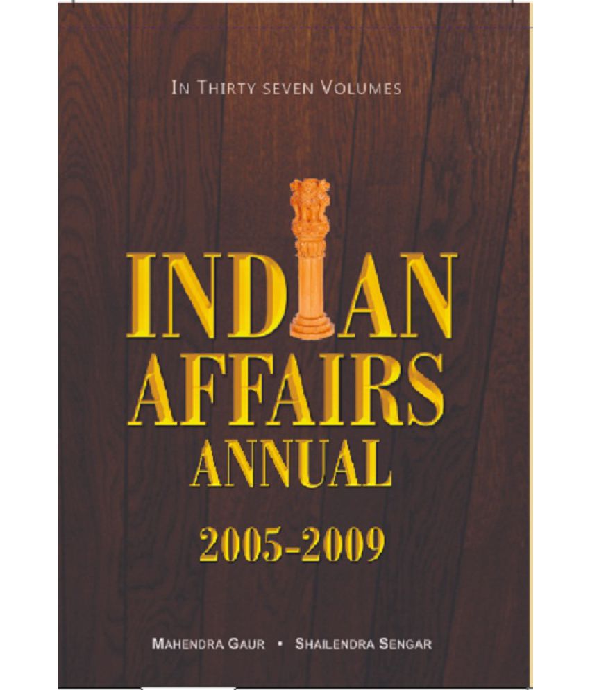     			Indian Affairs Annual 2007 (Chronology of Events, October-November 2006) Volume Vol. 6th