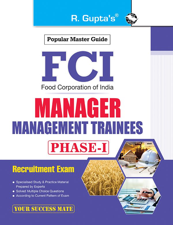     			FCI: Manager/Management Trainees (Phase-I) Recruitment Exam Guide